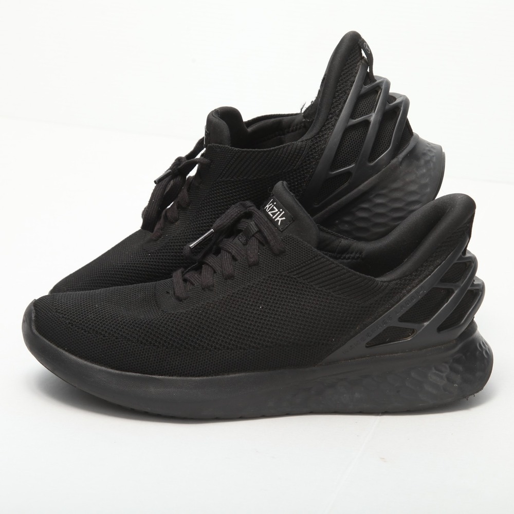 Kizik Athens Men's 10.5 Black Athletic Shoes Sneakers Casual Comfort Walking